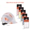 Ergodyne Reflective Hard Hat with Safety Helmet Sticker , Orange 8961 - alternate 4